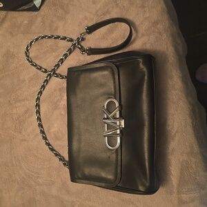 Michael Kors Parker Extra-Large Leather Shoulder Bag - Black